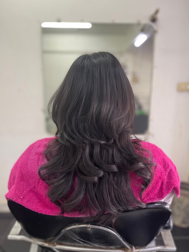 Стрижка рапсодия на длинные волосы