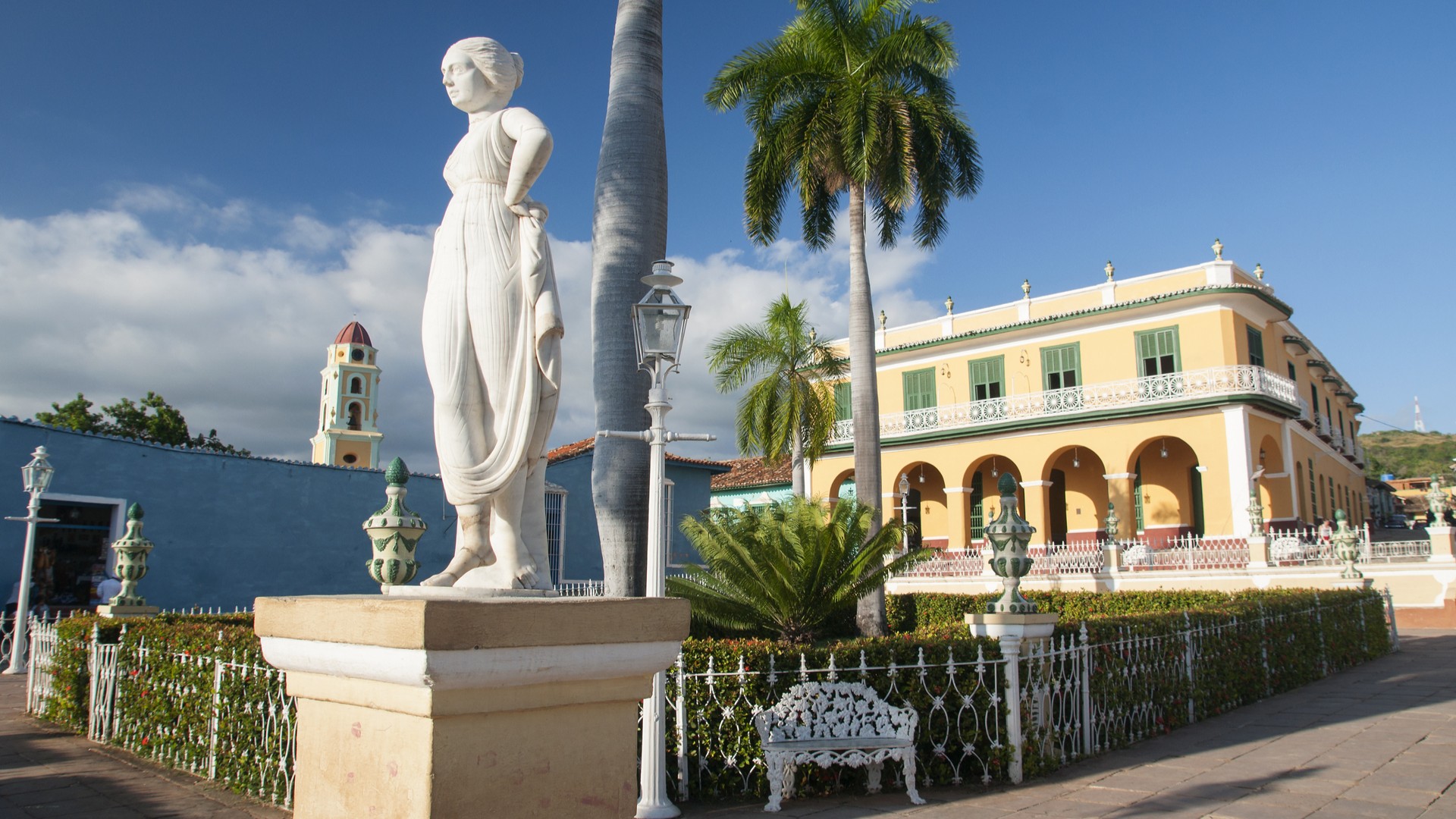 Типы улиц города Тринидад.